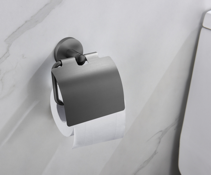 Бумагодержатель Timo Saona черное золото (13042/18)