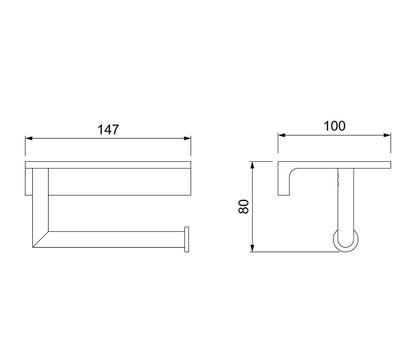 Бумагодержатель Timo Saona (13043/18) Бумагодержатель Timo Saona (13043/18)