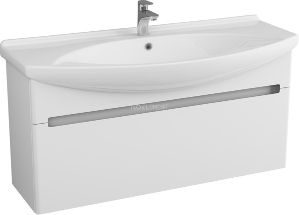 Тумба для комплекта Owl 1975 Lagerta 105 1 ящик, белая