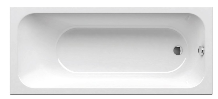 Ванна CHROME SLIM 170х75 белая