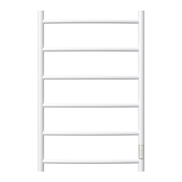 Полотенцесушитель электрический Point PN04858W П6 500x800 диммер справа, белый