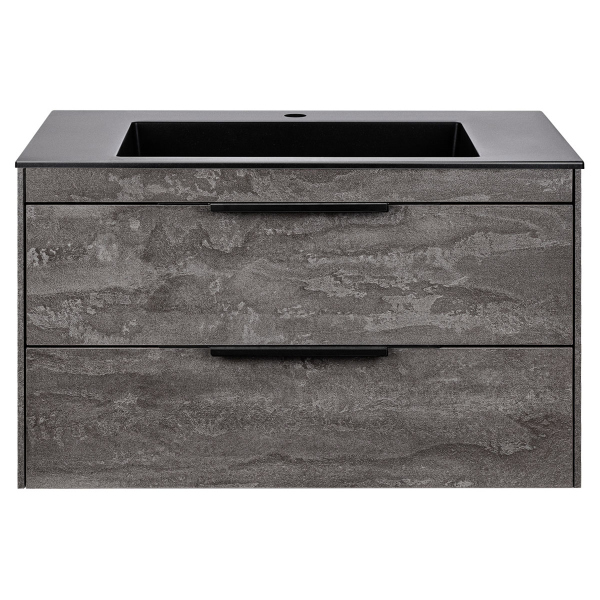 Тумба с раковиной Vincea Chiara 2D 800 подвесная, G.Stone, VMC-2C2800GS+VCB-13800G Тумба с раковиной Vincea Chiara 2D 800 подвесная, G.Stone, VMC-2C2800GS+VCB-13800G