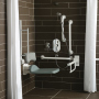 Складной шарнирный опорный поручень Ideal Standard CONTOUR S6360AC