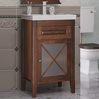 Тумба для комплекта Opadiris Палермо 50 R светлый орех