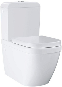 Унитаз напольный Grohe Euro Ceramic 39462000 с бачком и сиденьем Микролифт