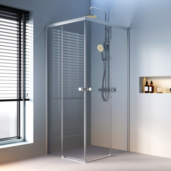 Душевое ограждение 100х80 см, без поддона AM.PM X-Joy, W94G-403-10080-MТ