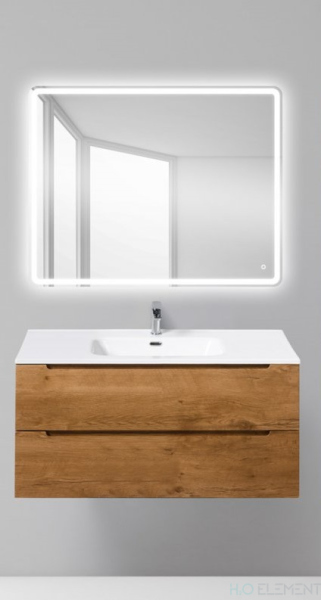 Тумба с раковиной Belbagno ETNA, ETNA-1200-2C-SO-RN-P+ BB1200ETL (готовый набор)