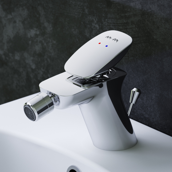 Смеситель AM.PM Spirit V2.0 F70A83100 для биде, с донным клапаном