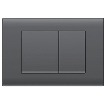 Кнопка смыва Vincea VFP-001GM, цвет вороненая сталь