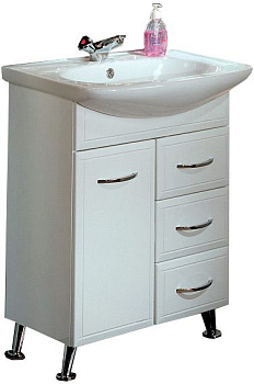 Тумба под раковину Акватон Марсия 1A009201MS010 цвет Белый