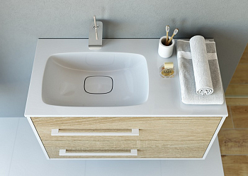 Подвесная тумба без раковины AQWELLA 90см., Mai.01.09/L