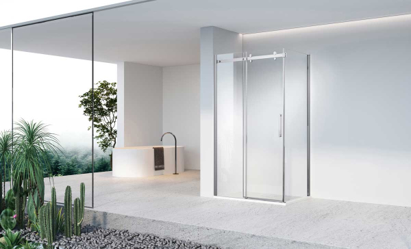 Душевой уголок Vincea Como-N VSR-4CN8012CL, 1200*800, хром, стекло прозрачное