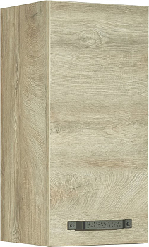Шкаф навесной Акватон Лофт Фабрик дуб эндгрейн 1A242803LTDU0