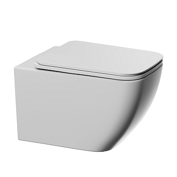 Унитаз ABBER Ultra AC1303 подвесной белый с ультратонким ободком