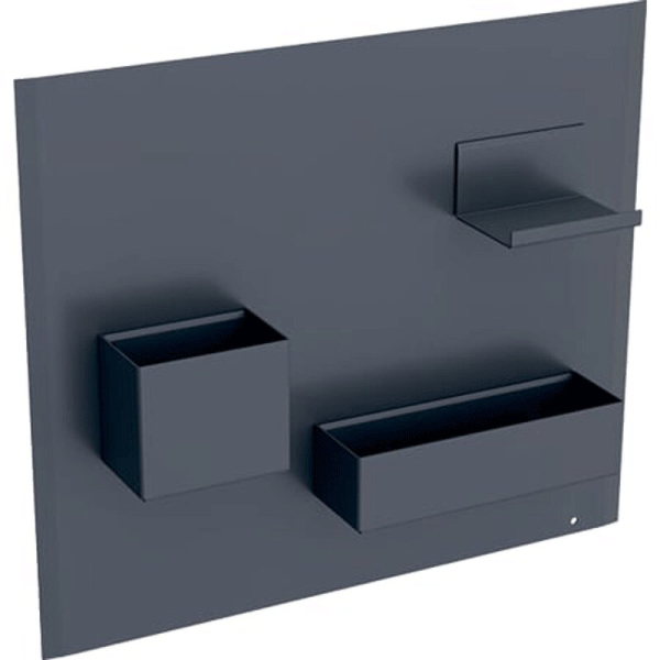 Комплект магнитной доски Geberit Acanto 500.649.JK.2 лавовый матовый