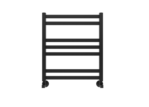 Полотенцесушитель водяной Aquatek (Акватек) Лира П7 500х600 мм, черный, AQ KP0760BL