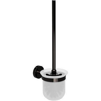 HEMATIT: Держатель для туалетной щетки, черная ершик