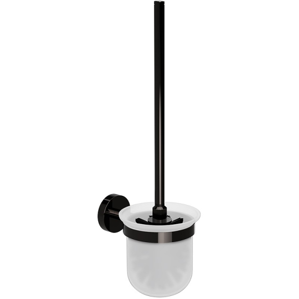 HEMATIT: Держатель для туалетной щетки, черная ершик