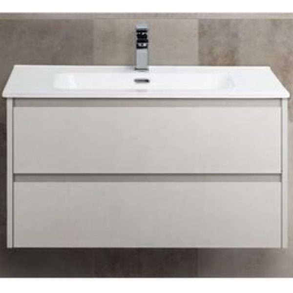 Belbagno База под раковину подвесная с двумя выкатными ящиками, KRAFT-900-2C-SO-BO