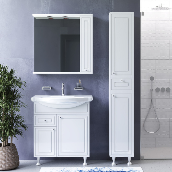 Зеркальный шкаф Damixa Palace One, M41MPR0751WG Зеркальный шкаф Damixa Palace One, M41MPR0751WG