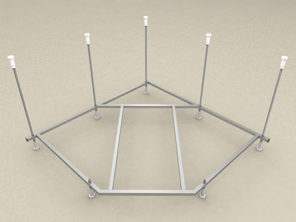 Сборный каркас для ванны Aquatek Ума KAR-0000023