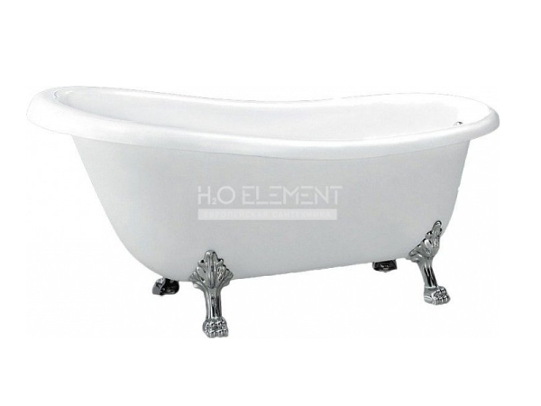 Акриловая ванна BelBagno 170x80 BB04-BRN/BIA