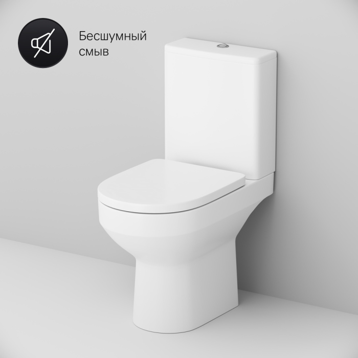 Унитаз-компакт AM.PM Spirit V2.0, C708600WH