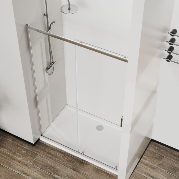 Душевая дверь Vincea City VDS-5CT120CL, 1200, хром, стекло прозрачное