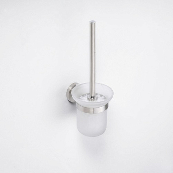 Ёршик для унитаза NEO настенный 115x360x120мм, матовый хром