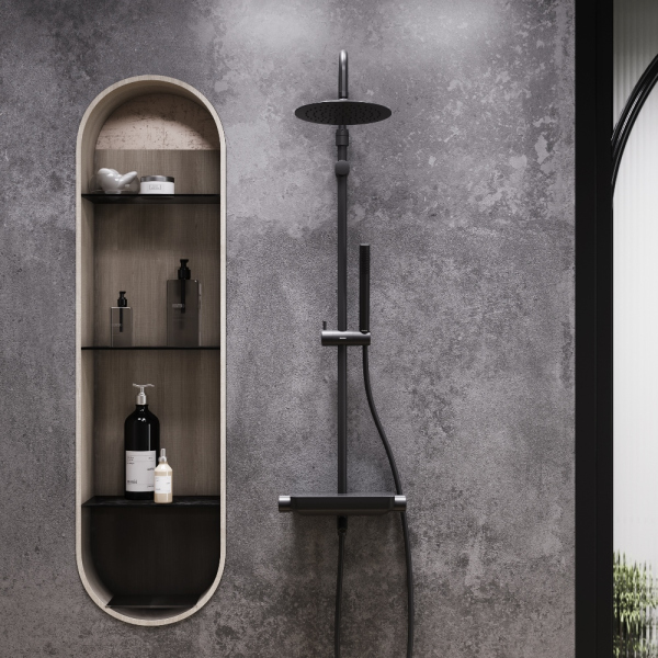 Душевая система c термостатом Damixa Scandinavian Pure, 936760300