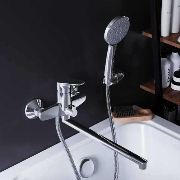 Смеситель для ванны и душа Damixa Jupiter, 779500001