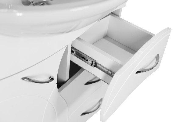 Тумба без раковины Style Line "Амелия 75" (3 ящ.) Байкал 75, ЛС-00002281