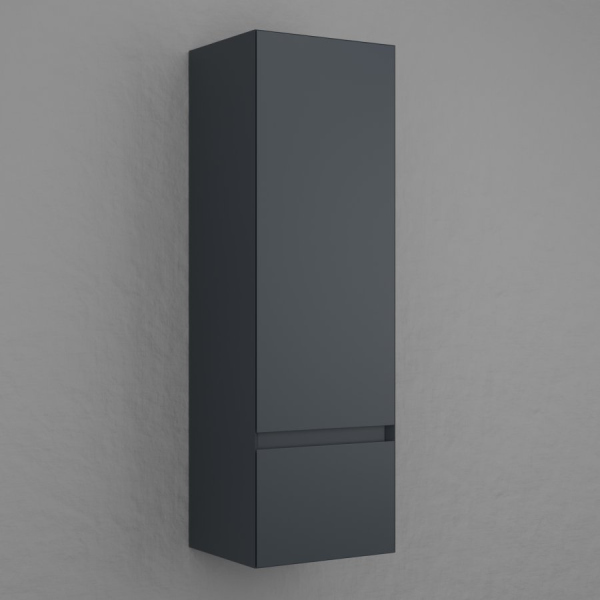 Пенал подвесной "Манхэттен" 36, ЭМАЛЬ 1 ящик PLUS графит, ЛС-00002381