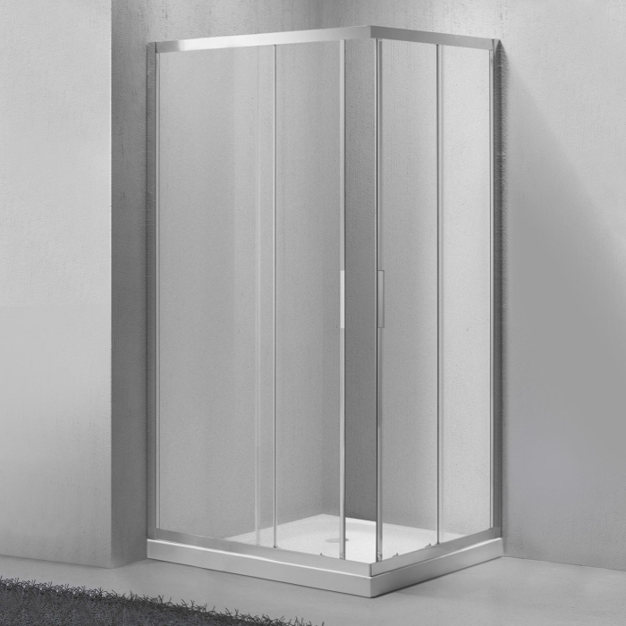 Душевой уголок Belbagno SELA-AH-2-100/80-Ch-Cr