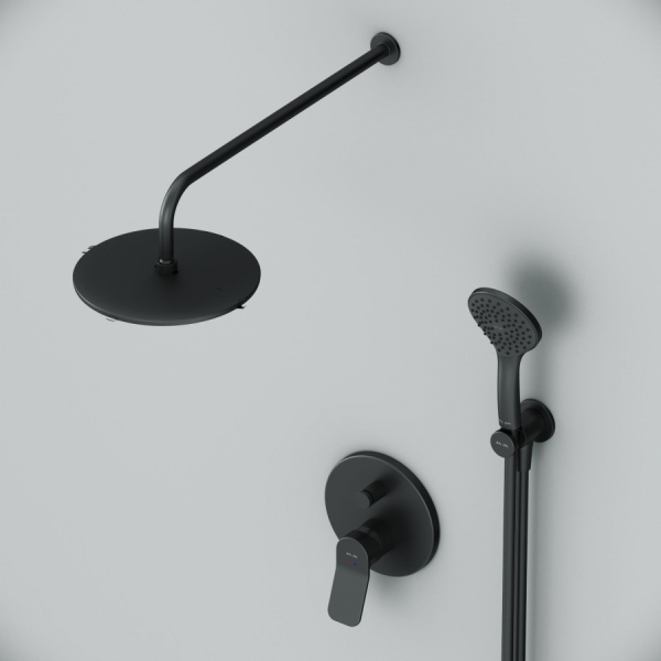 Душевая система AM.PM X-Joy FB85A1RH02 Черная
