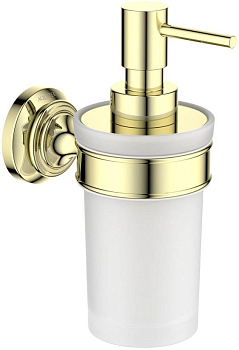 Дозатор для жидкого мыла Aquatek Классик AQ4505PG Золото