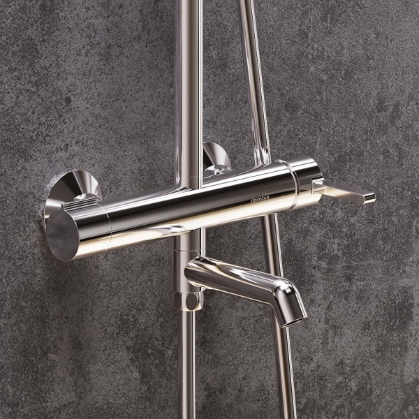 Душевая система c термостатом Damixa Scandinavian Pure, 936740000