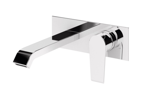 NAUTIC-BLI-BIO Смеситель для раковины однорычажный, с донным клапаном, исполнение белый матовый