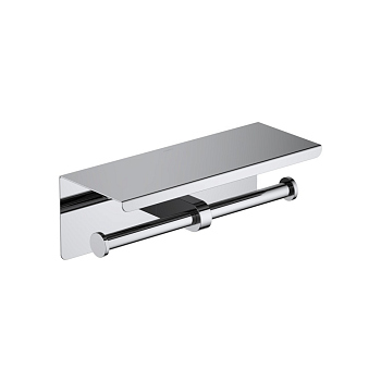 Держатель туалетной бумаги Aquatek Оберон AQ4909CR двойной Хром Держатель туалетной бумаги Aquatek Оберон AQ4909CR двойной Хром