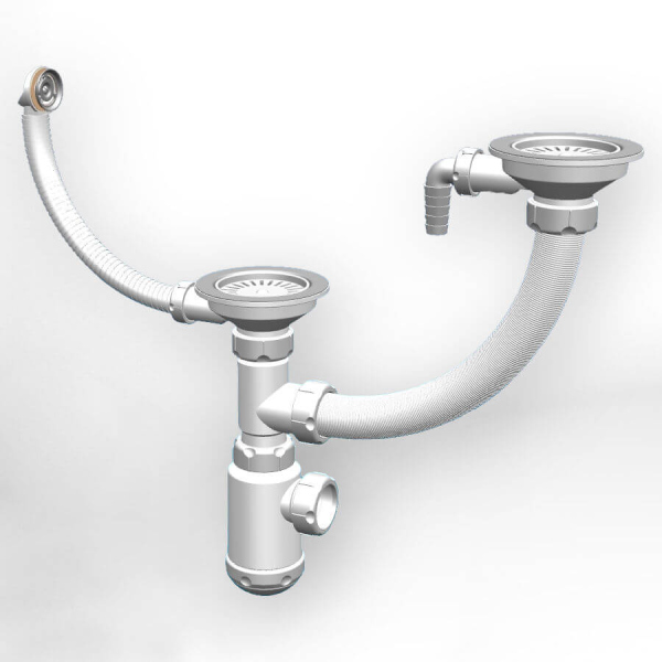 Сифон для кухонных моек GRAND (СФ-0007)