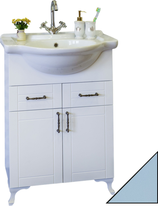 Тумба для комплекта Sanflor Глория 65 серая