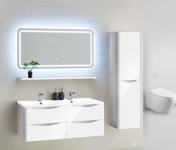 Тумба под раковину Vincea Roberta 1200, VMC-1R120LW