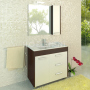 Тумба-умывальник Comforty "Барселона-90" венге с раковиной Comforty XD-F90