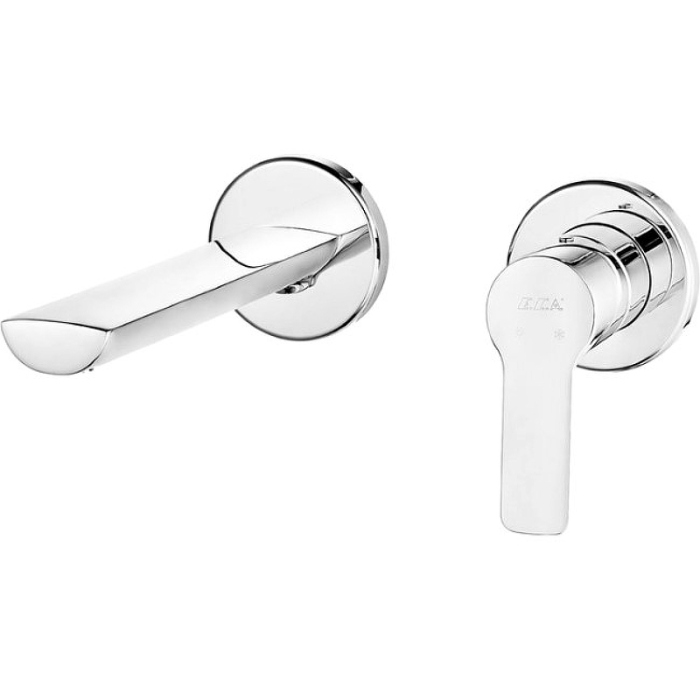 102167606EX-YY LUNA смеситель для раковины настенный 2 отв. (внешняя часть)