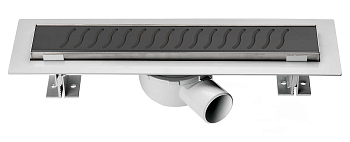 Душевой лоток Vincea Say OPTIMA 601.60.B.M.S.BUK, 60 см, матовый черный Душевой лоток Vincea Say OPTIMA 601.60.B.M.S.BUK, 60 см, матовый черный