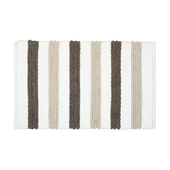 Коврик для ванной 1-ый Fixsen AMBER, mix (серый+бежевый+белый), 50х80см (FX-8040Z)