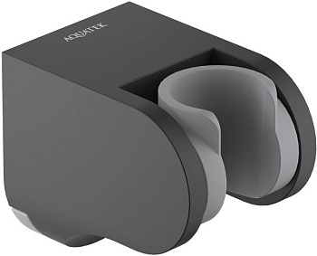 Держатель ручного душа Aquatek AQ2405MB Черный матовый