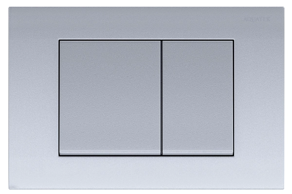 KDI-0000011 (001C) Панель смыва Хром матовая (клавиши квадрат)