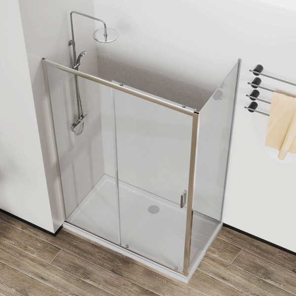 Душевой уголок Vincea City VSR-5CT9012CL, 1200*900, хром, стекло прозрачное Душевой уголок Vincea City VSR-5CT9012CL, 1200*900, хром, стекло прозрачное