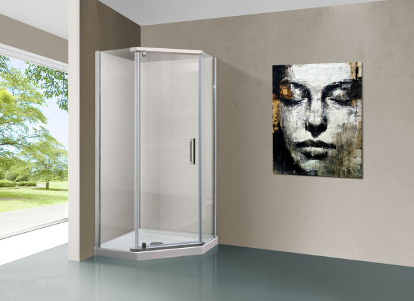 Душевой уголок Vincea Stresa VSP-1S900CL, 900*900, хром, стекло прозрачное Душевой уголок Vincea Stresa VSP-1S900CL, 900*900, хром, стекло прозрачное